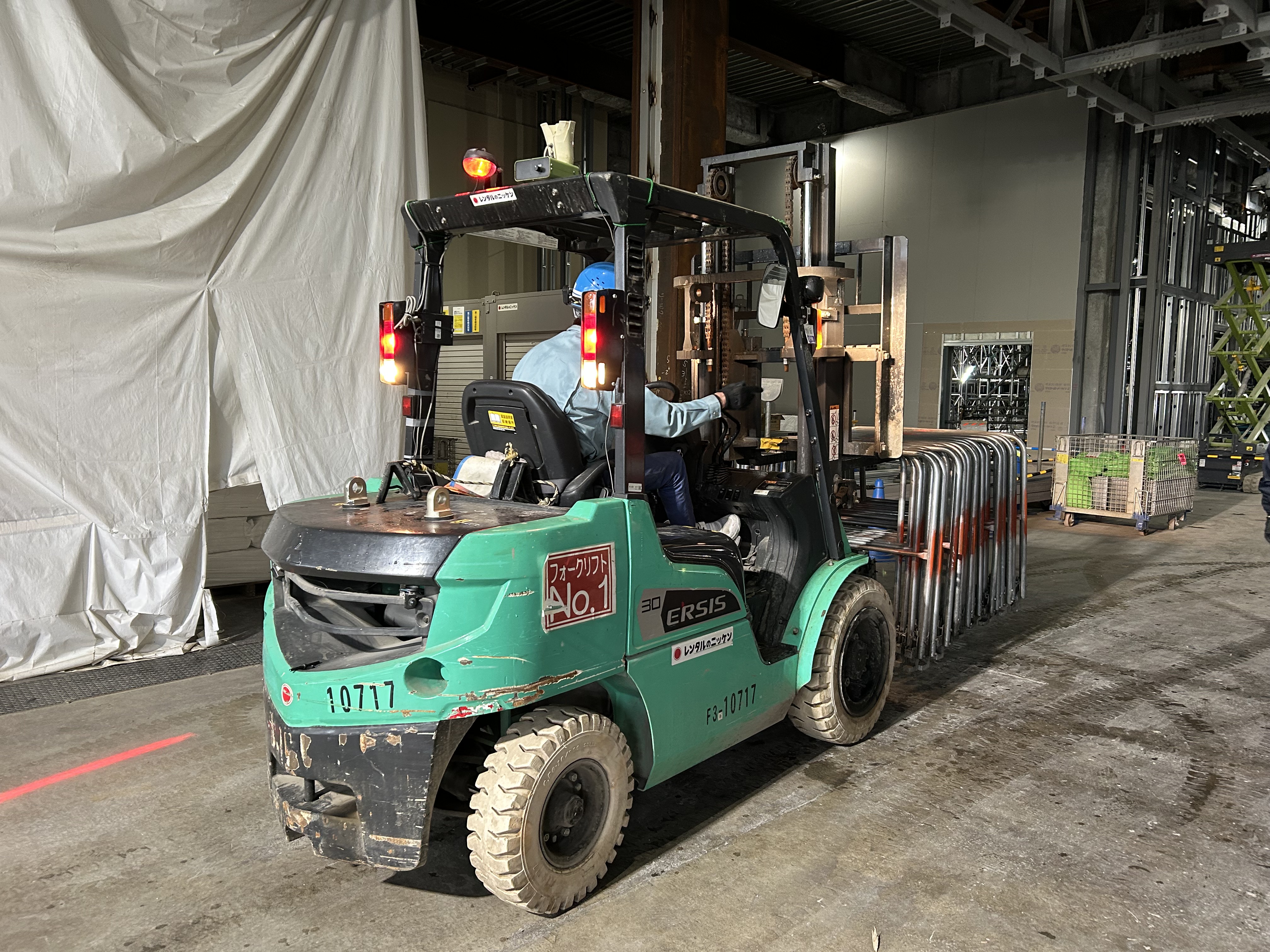 大手建設現場請負工事事業