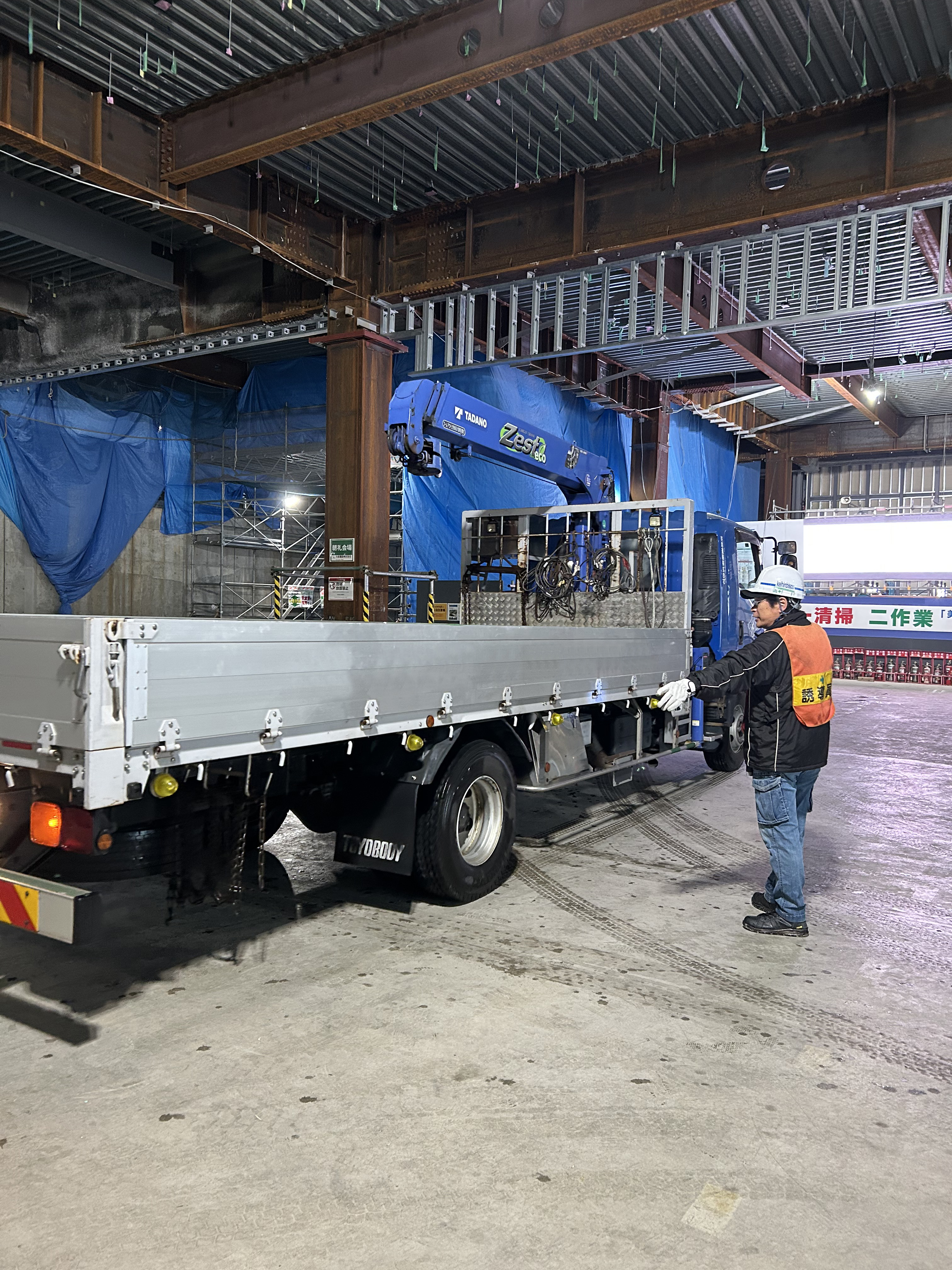 大手建設現場請負工事事業